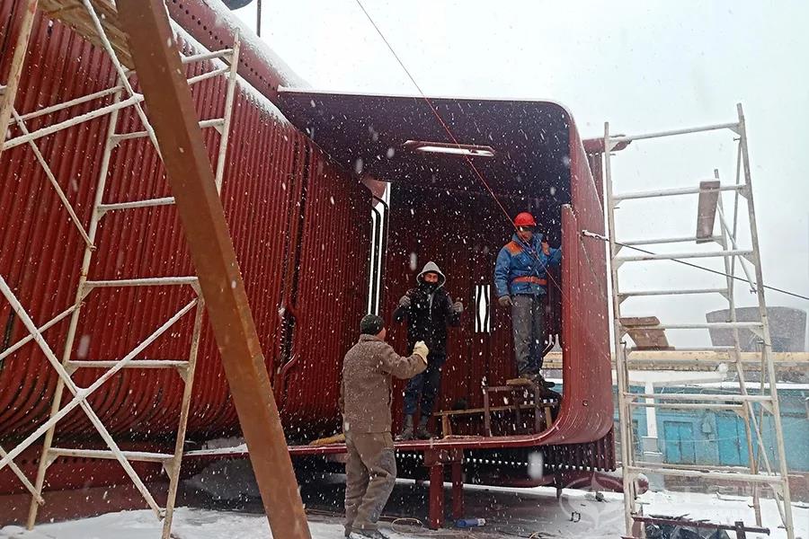 現(xiàn)場直擊｜烏茲別克斯坦大型燃氣蒸汽鍋爐項目怎么樣了？